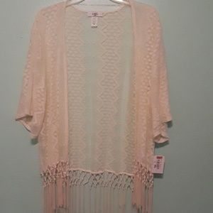 Moa Moa lace shrug from Dillard's